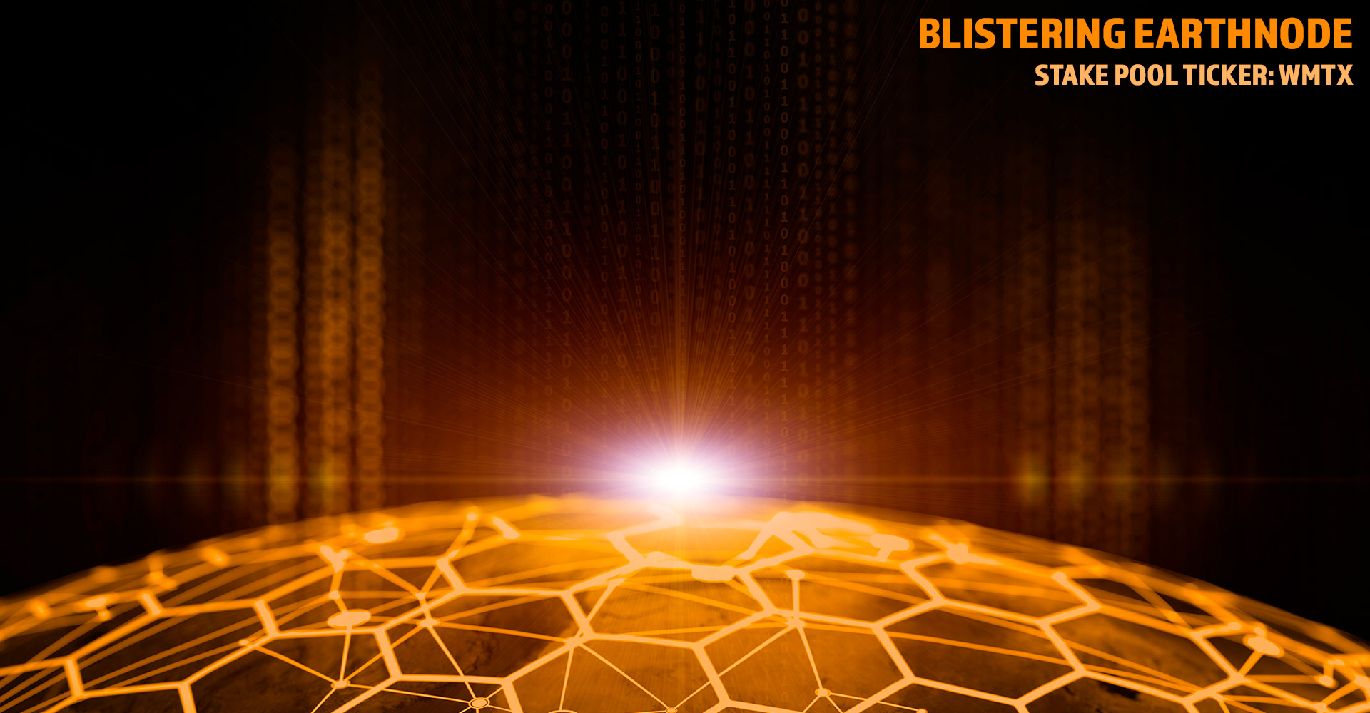 Blistering EarthNode Cardano Stake Pool Ticker WMTX